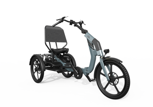 Faltbares E-Trike Chill blue