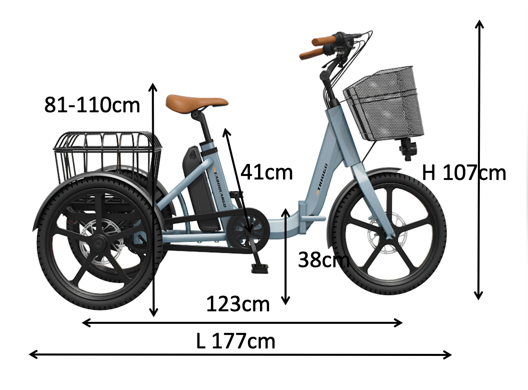 Trike Triogo red